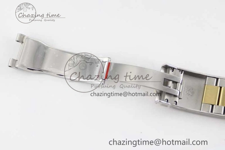 Sky-Dweller 904L SS YG Noob 1:1 Best Edition Gold Dial on SS YG Bracelet Asian 23J to 9001