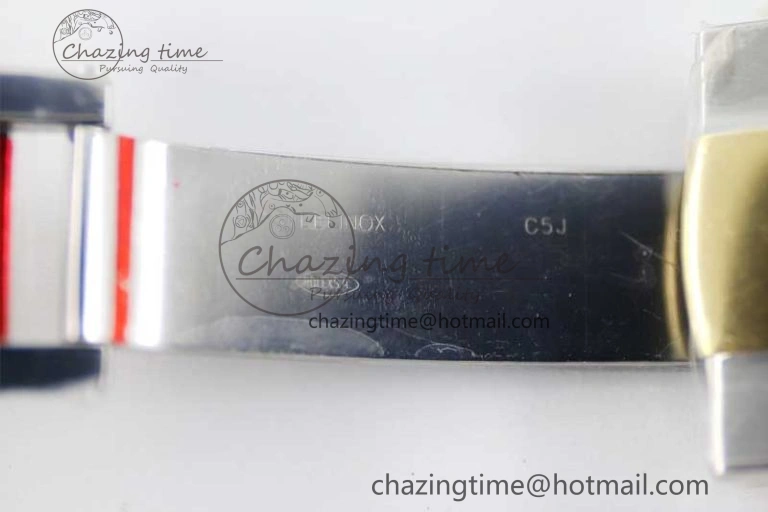 Sky-Dweller 904L SS YG Noob 1:1 Best Edition Gold Dial on SS YG Bracelet Asian 23J to 9001
