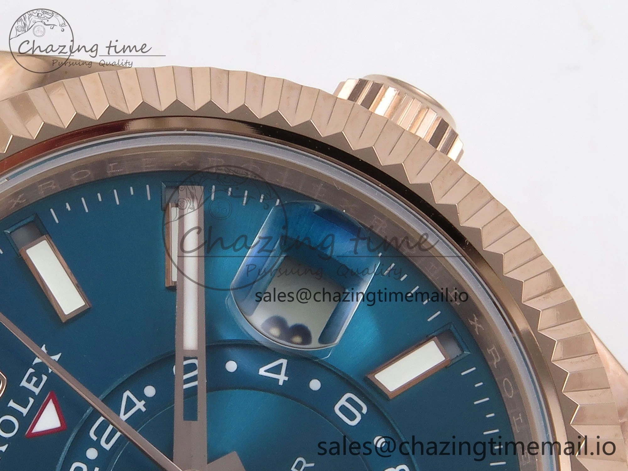 Sky-Dweller RG Noob Best Edition Blue Dial on RG Jubilee Bracelet A23J