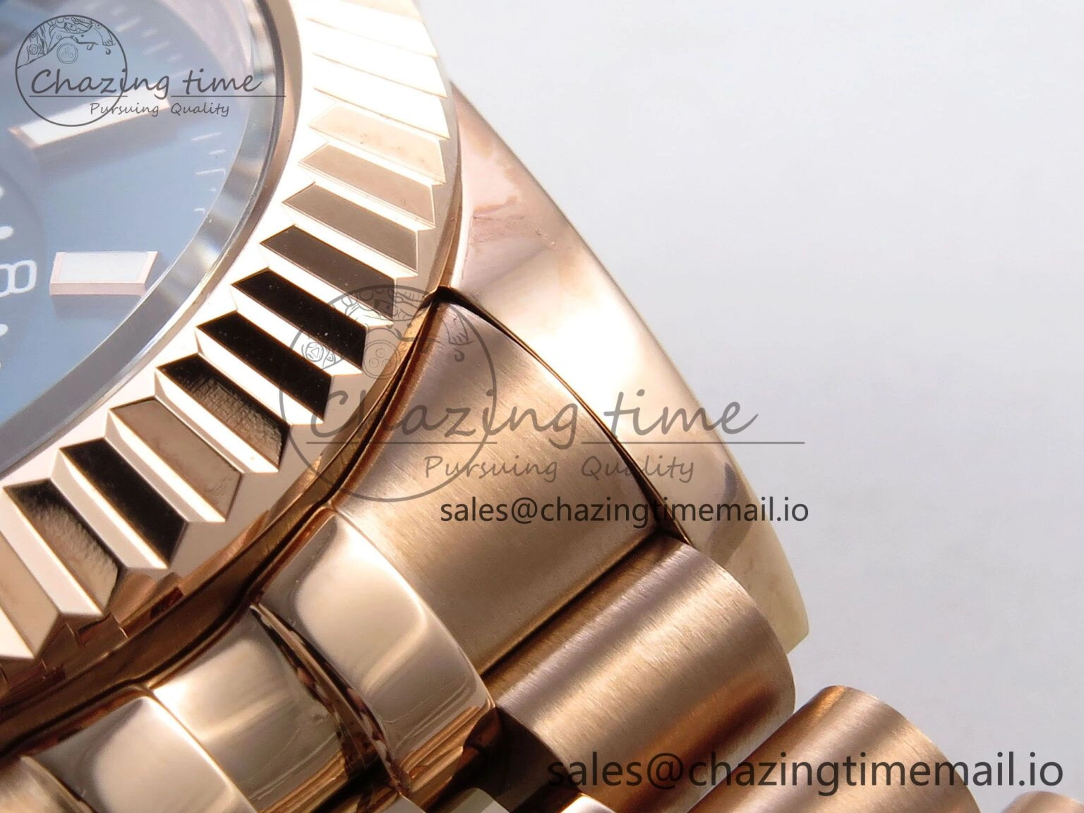 Sky-Dweller RG Noob Best Edition Blue Dial on RG Jubilee Bracelet A23J