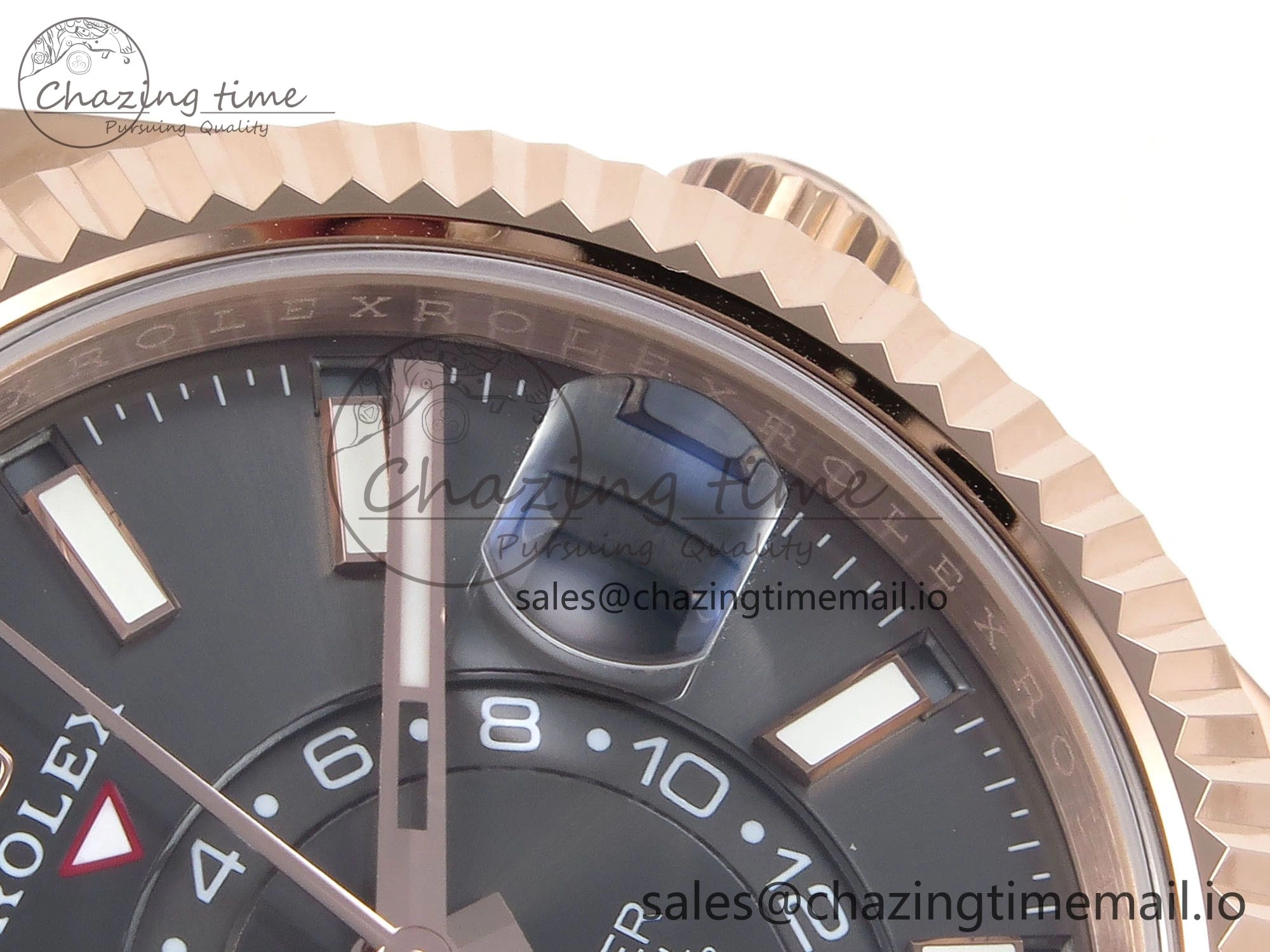 Sky-Dweller RG Noob Best Edition Gray Dial on RG Jubilee Bracelet A23J