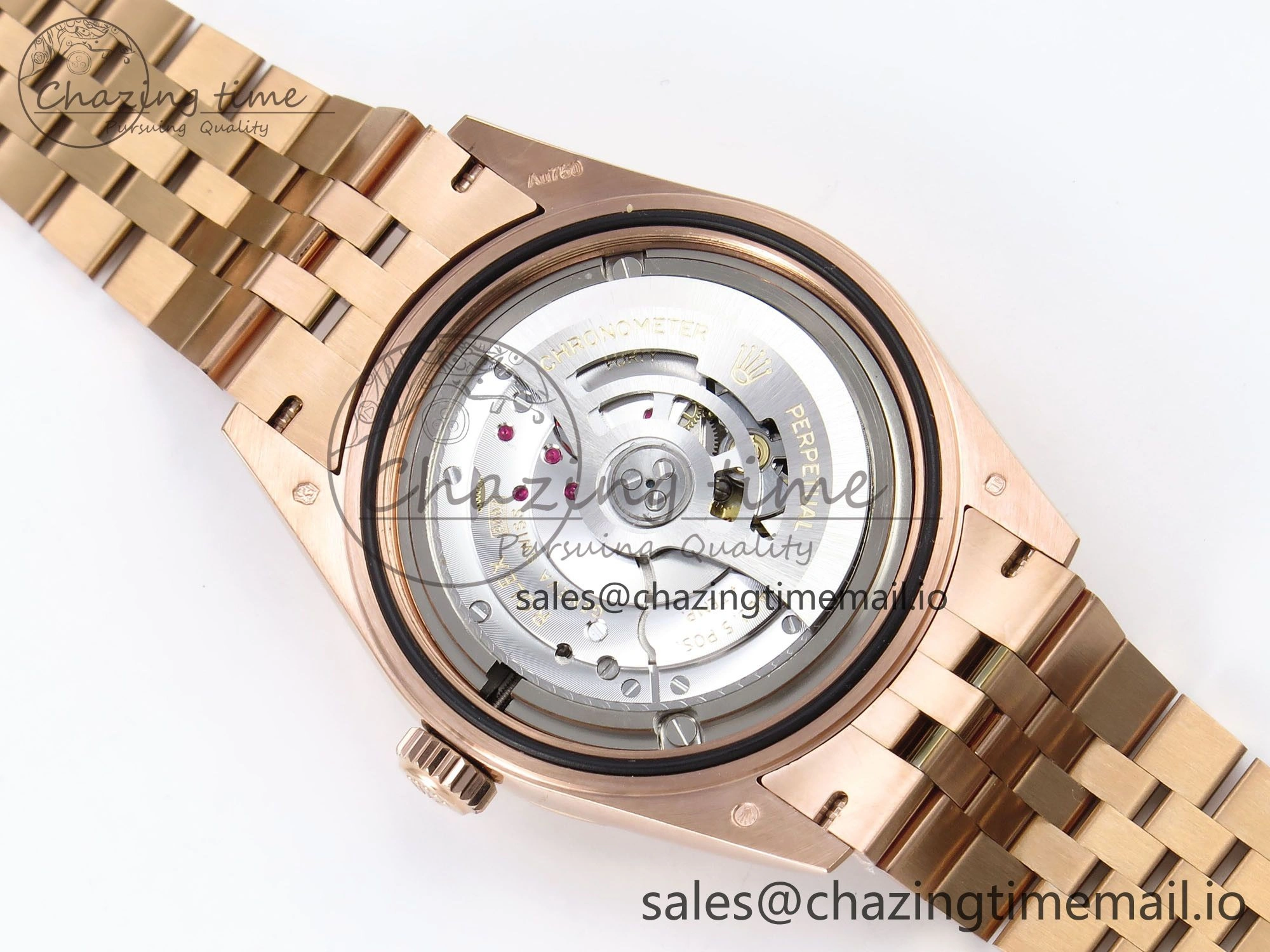 Sky-Dweller RG Noob Best Edition Gray Dial on RG Jubilee Bracelet A23J