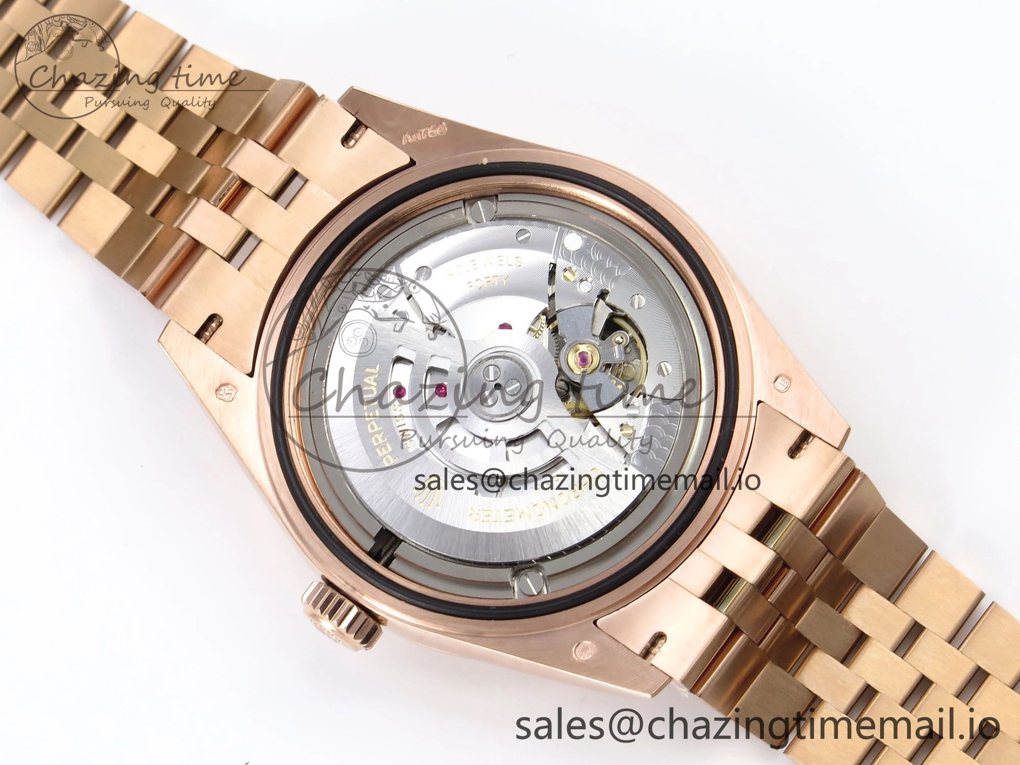 Sky-Dweller RG Noob Best Edition Gray Dial on RG Jubilee Bracelet A23J