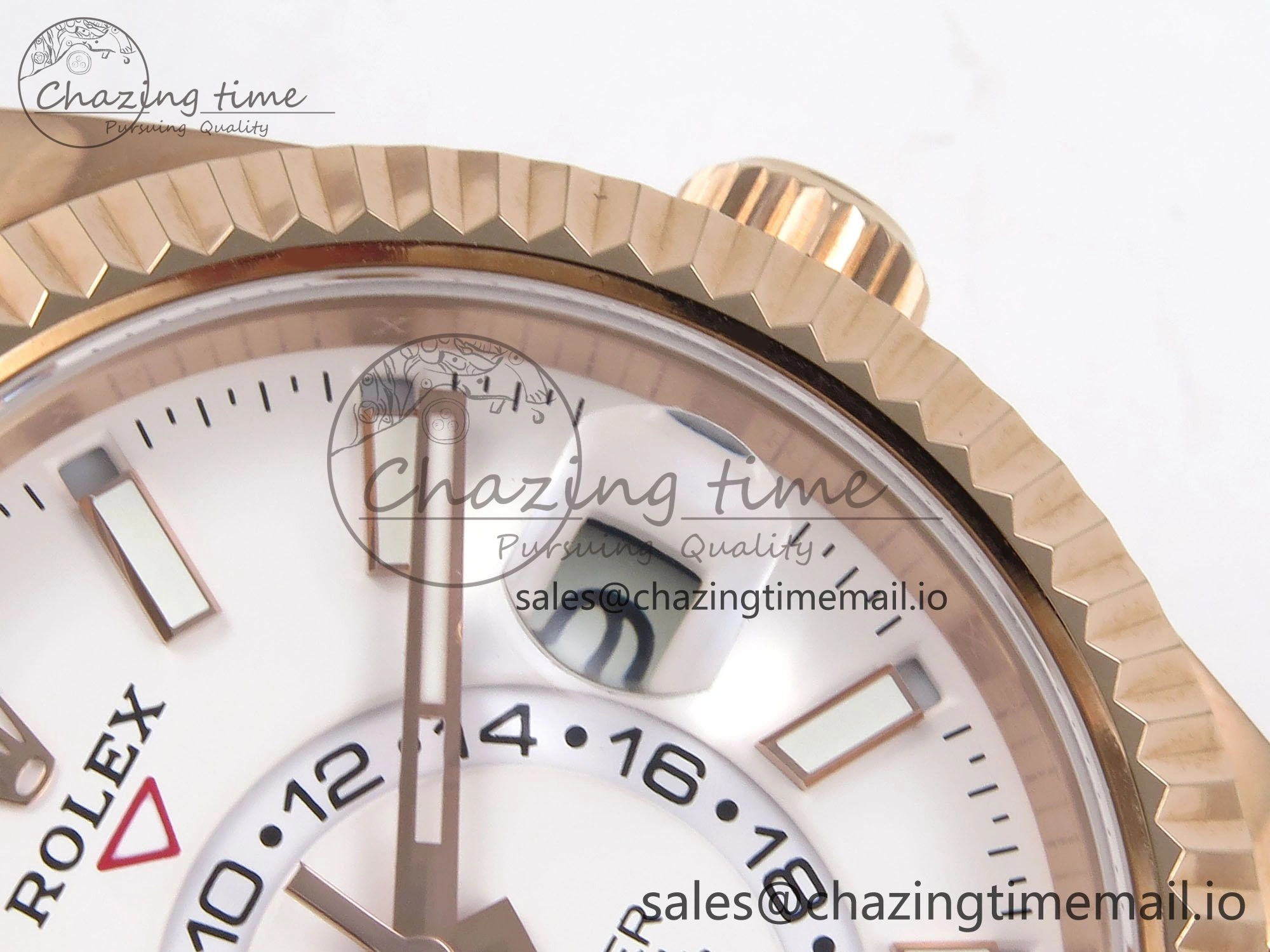 Sky-Dweller RG Noob Best Edition White Dial on RG Jubilee Bracelet A23J