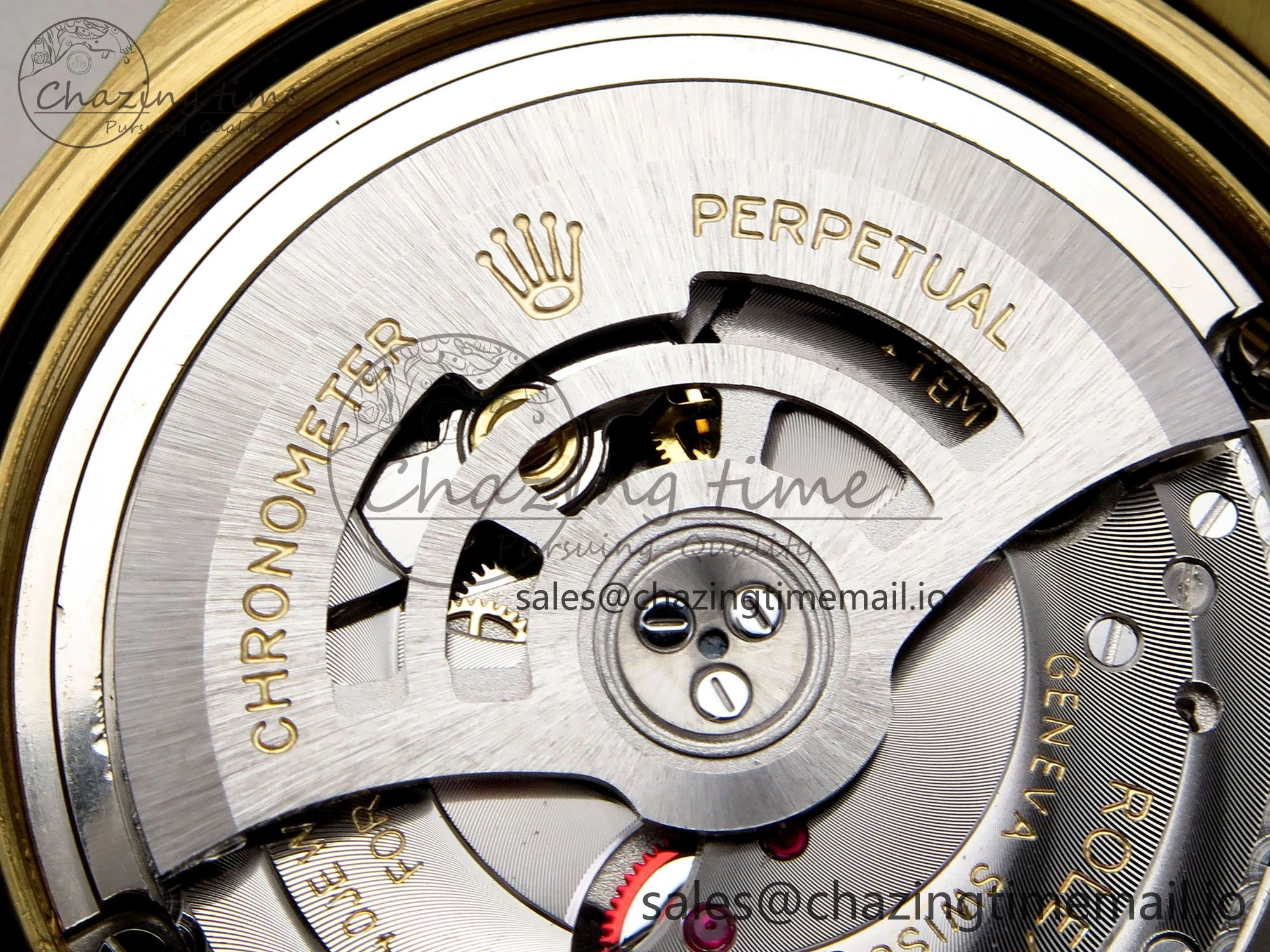 Sky-Dweller YG Noob Best Edition Gold Dial on YG Jubilee Bracelet A23J