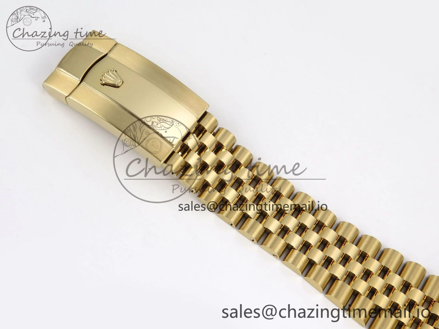 Sky-Dweller YG Noob Best Edition Gold Dial on YG Jubilee Bracelet A23J