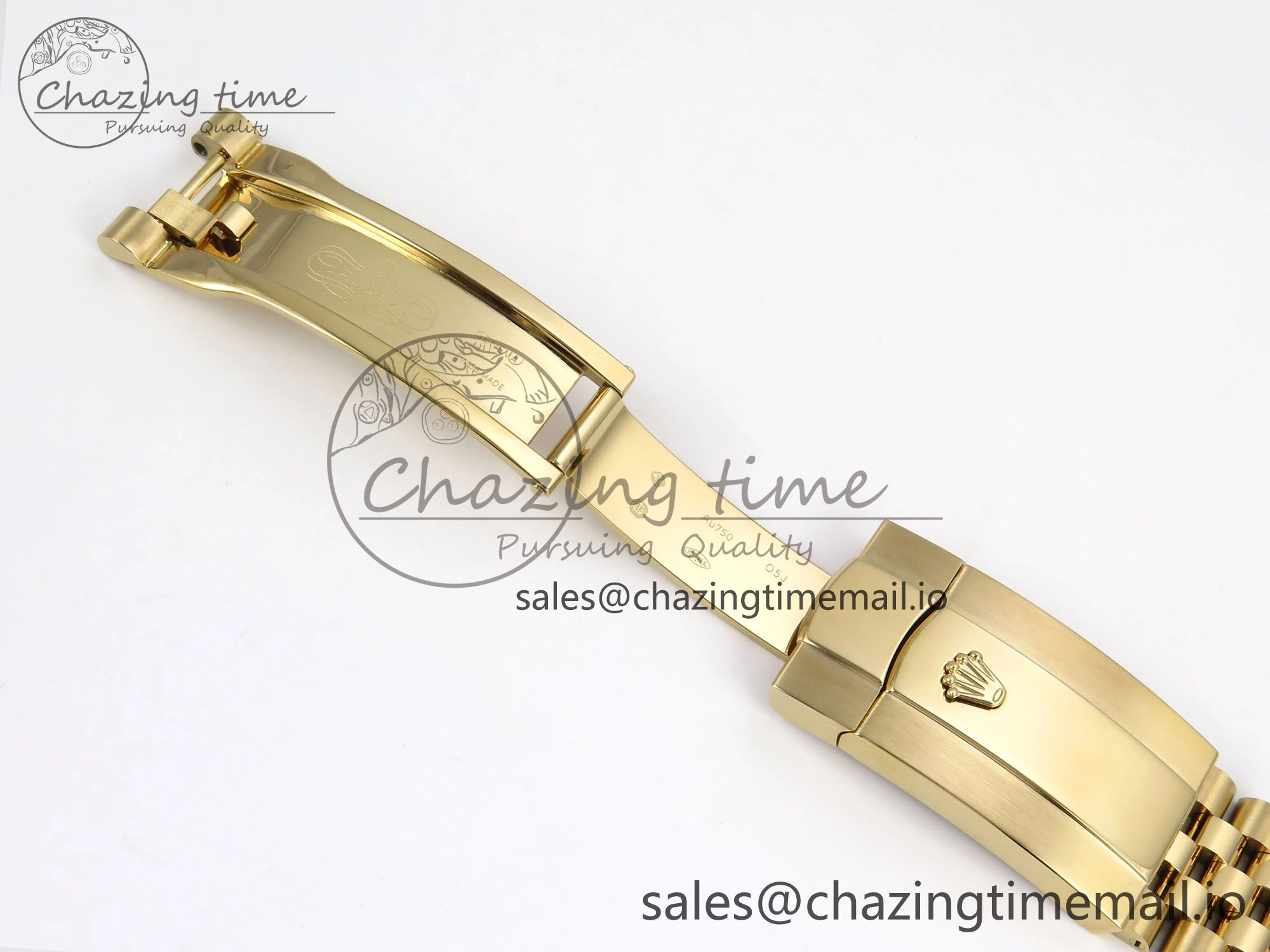 Sky-Dweller YG Noob Best Edition Gold Dial on YG Jubilee Bracelet A23J