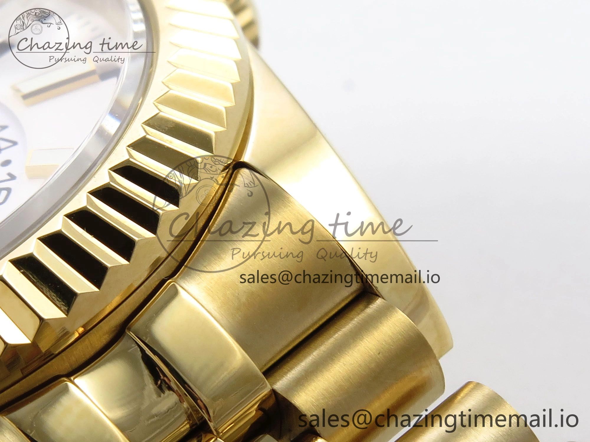 Sky-Dweller YG Noob Best Edition White Dial on YG Jubilee Bracelet A23J