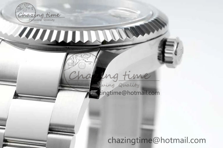 Skydweller SS Noob Best Edition Black Dial on SS Oyster Bracelet A23J