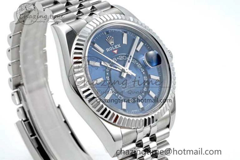 Skydweller SS Noob Best Edition Blue Dial on SS Jubilee Bracelet A23J