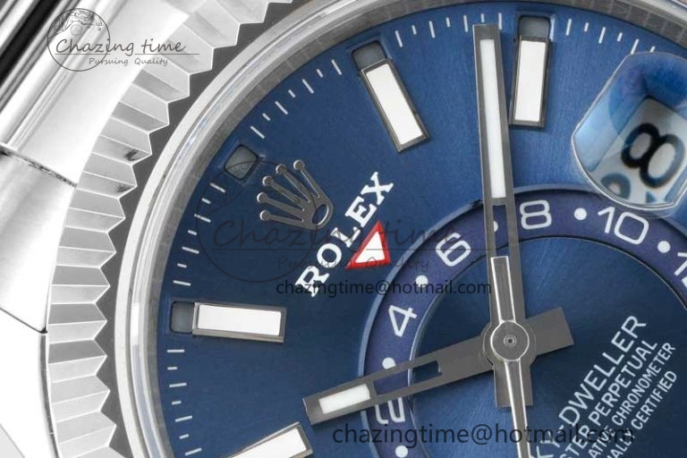 Skydweller SS Noob Best Edition Blue Dial on SS Oyster Bracelet A23J