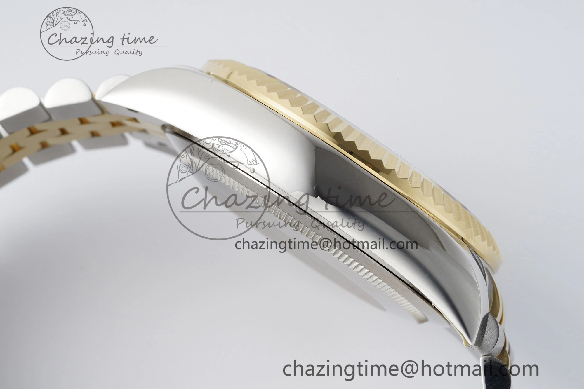 Skydweller SS YG Noob Best Edition White Dial on SS YG Jubilee Bracelet A23J