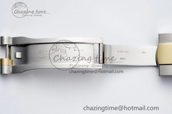Skydweller SS YG Noob Best Edition White Dial on SS YG Jubilee Bracelet A23J