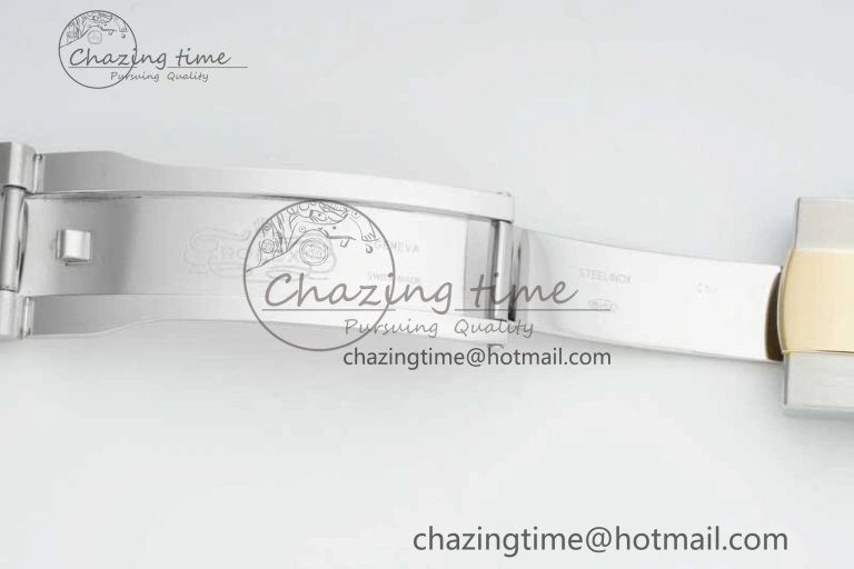 Skydweller SS YG Noob Best Edition White Dial on SS YG Oyater Bracelet A23J