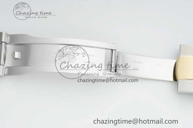 Skydweller SS YG Noob Best Edition White Dial on SS YG Oyater Bracelet A23J