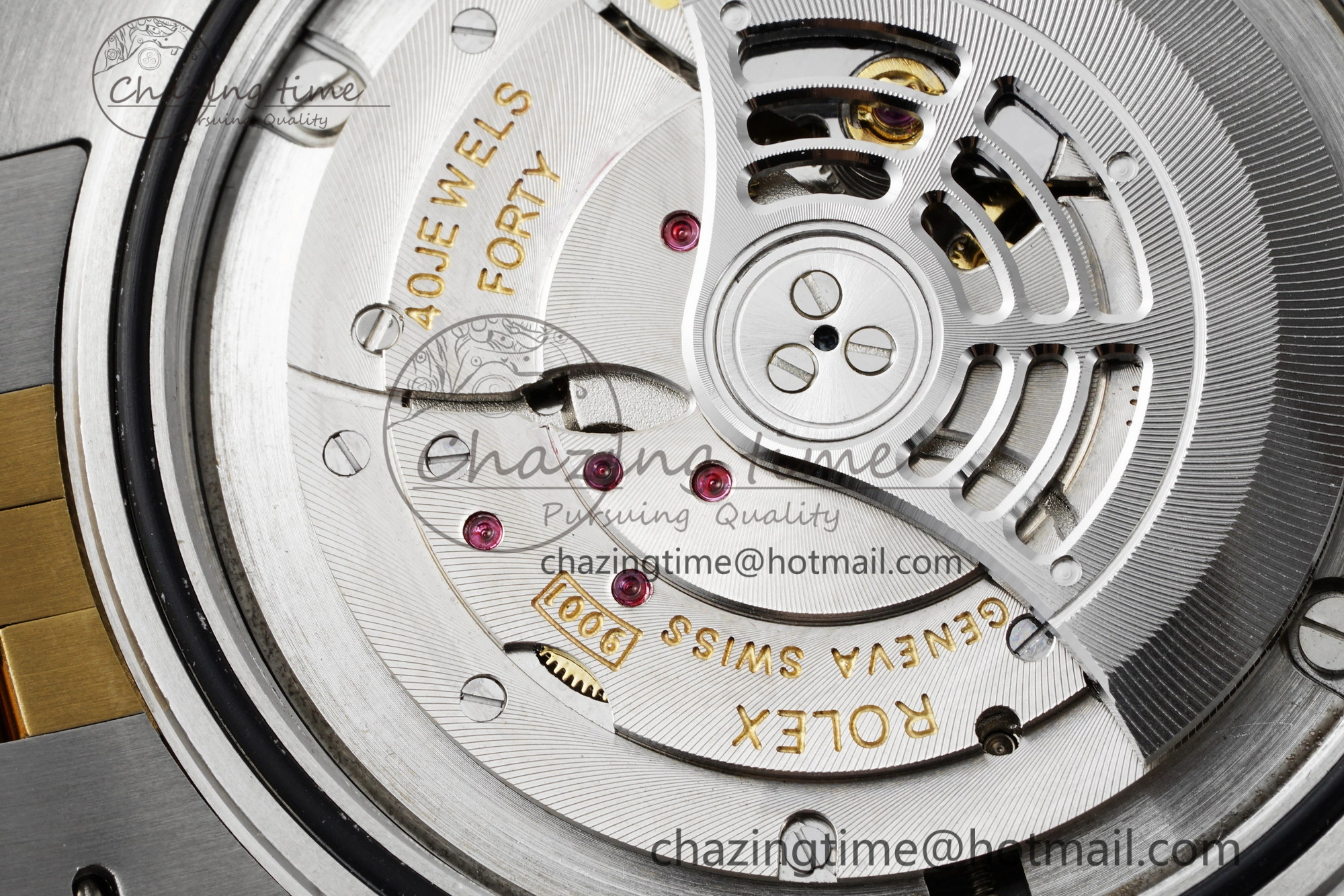 Skydweller SS YG Noob Best Edition YG Dial on SS YG Jubilee Bracelet A23J