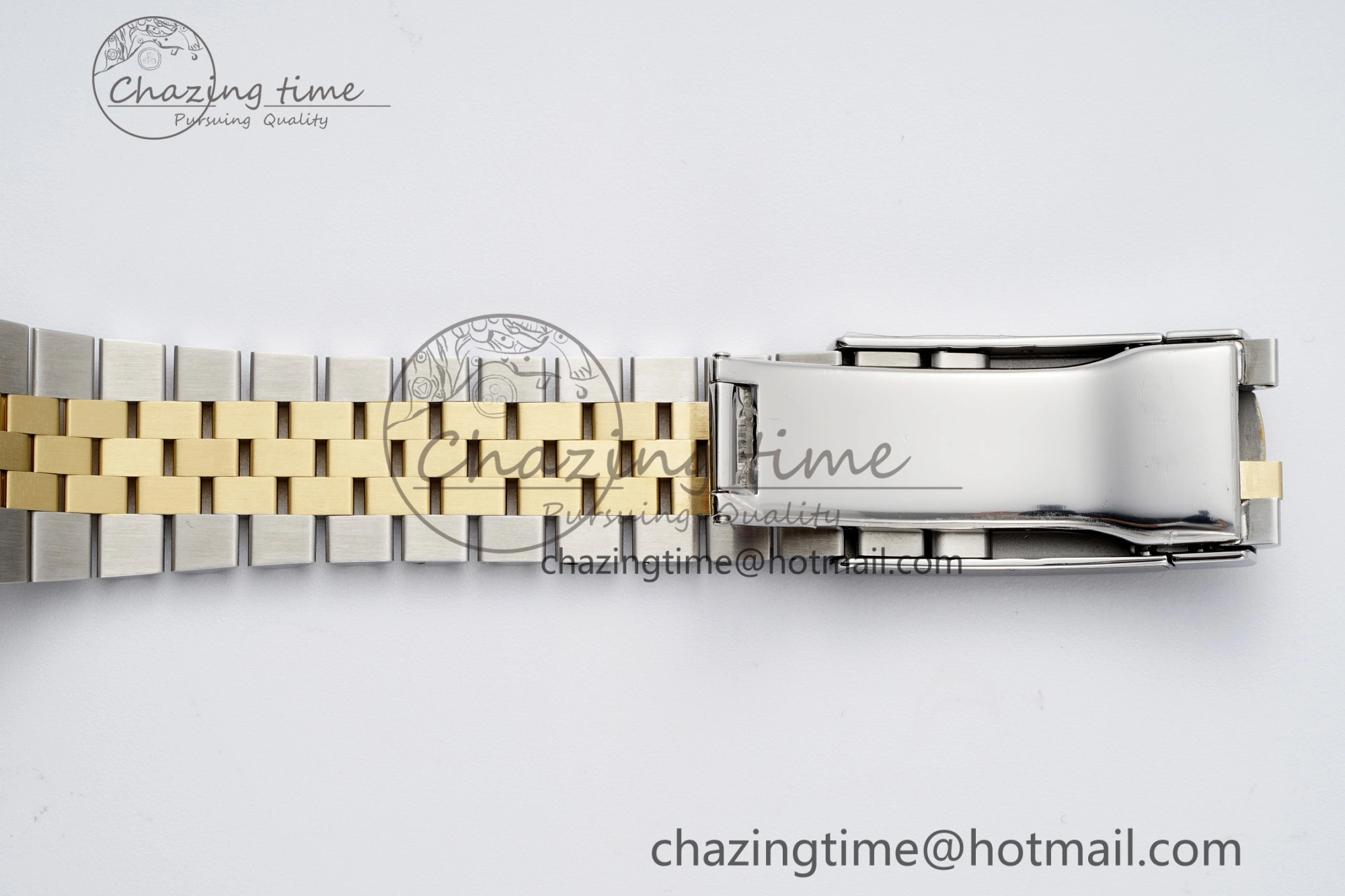 Skydweller SS YG Noob Best Edition YG Dial on SS YG Jubilee Bracelet A23J