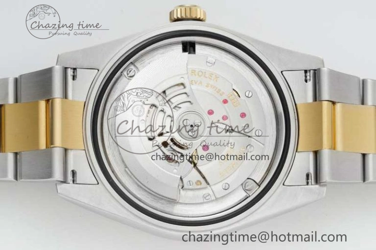 Skydweller SS YG Noob Best Edition YG Dial on SS YG Oyster Bracelet A23J