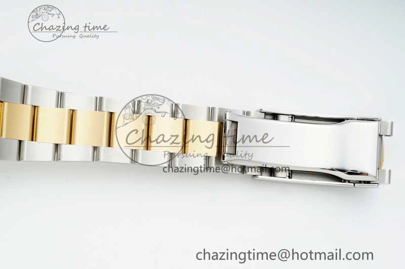 Skydweller SS YG Noob Best Edition YG Dial on SS YG Oyster Bracelet A23J