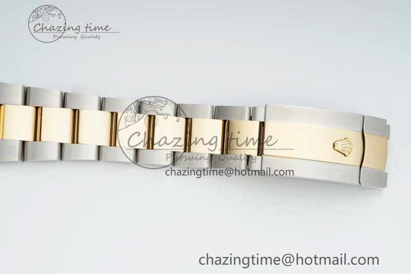 Skydweller SS YG Noob Best Edition YG Dial on SS YG Oyster Bracelet A23J