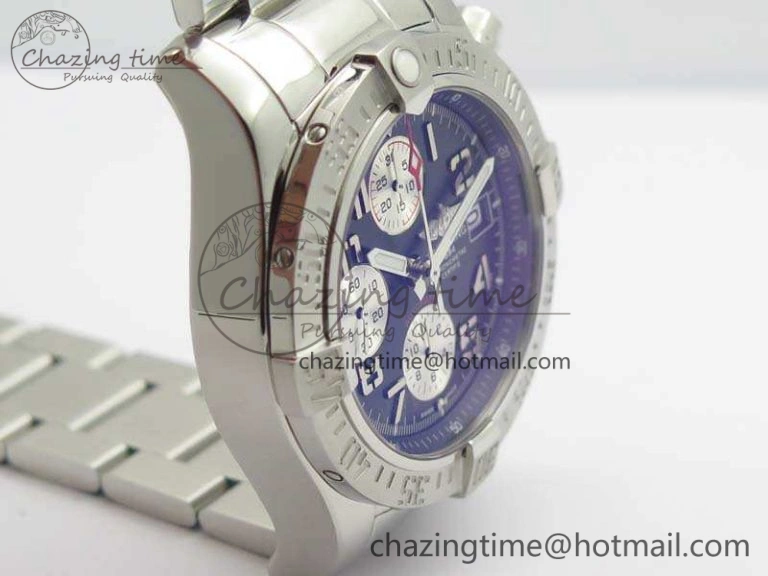 Skyland Avenger SS GF 1:1 Best Edition Black Numeral Dial White Subdial A7750
