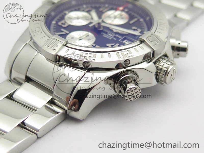 Skyland Avenger SS GF 1:1 Best Edition Black Numeral Dial White Subdial A7750