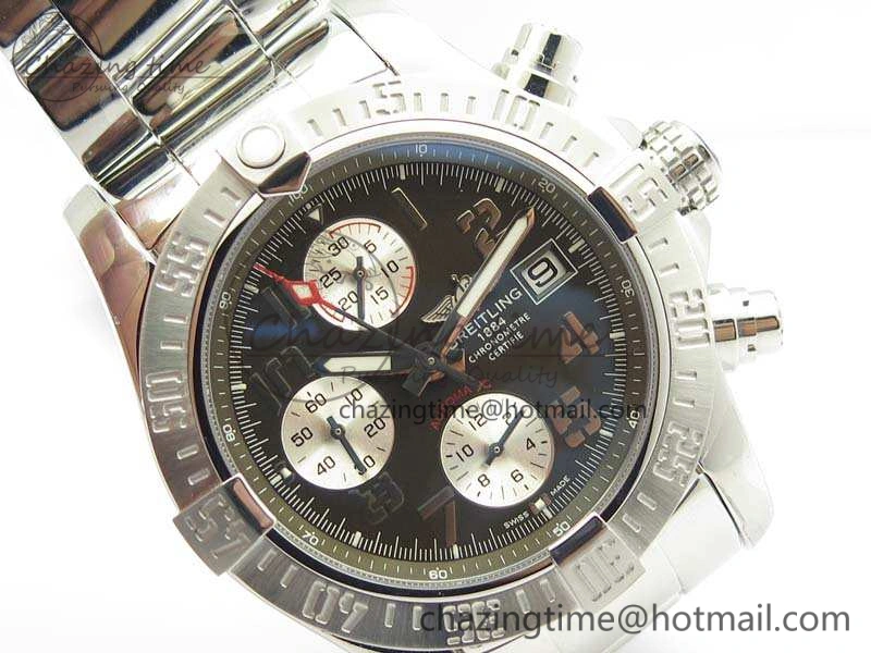 Skyland Avenger SS GF 1:1 Best Edition Gray Numeral Dial White Subdial A7750