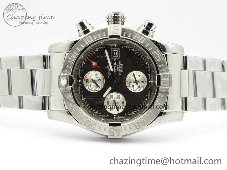 Skyland Avenger SS GF 1:1 Best Edition Gray Numeral Dial White Subdial A7750