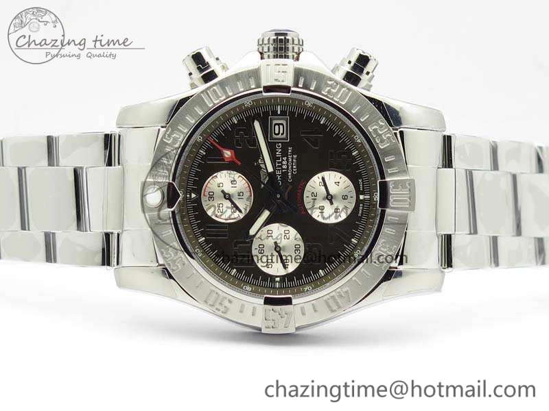 Skyland Avenger SS GF 1:1 Best Edition Gray Numeral Dial White Subdial A7750