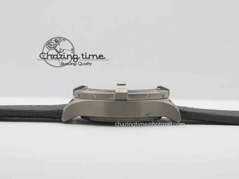 Skyland Avenger Titanium 1:1 Best Edition Blue MOP Dial On Gray Nylon Strap A7750