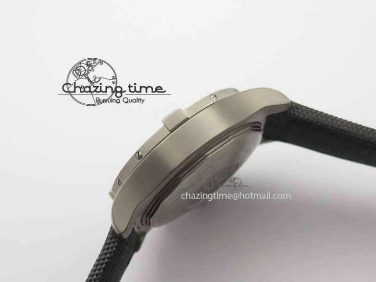 Skyland Avenger Titanium 1:1 Best Edition Blue MOP Dial On Gray Nylon Strap A7750