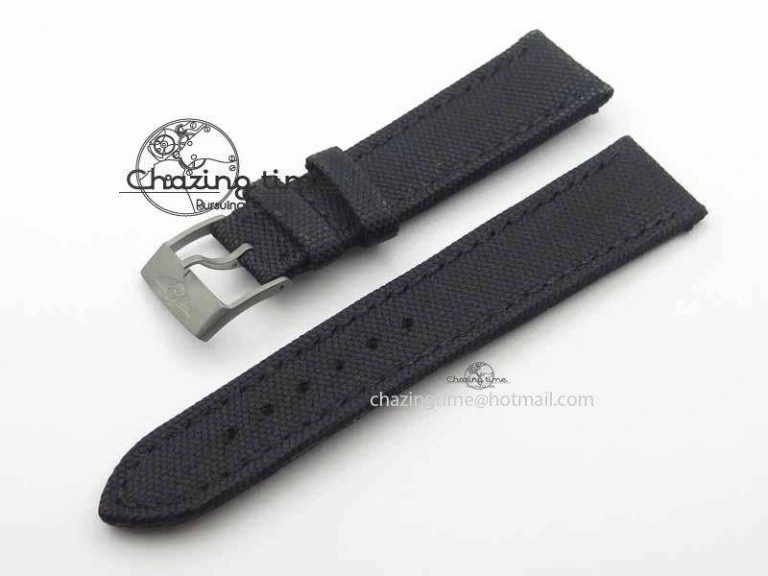 Skyland Avenger Titanium 1:1 Best Edition Gray Numeral Dial On Green Nylon Strap A7750