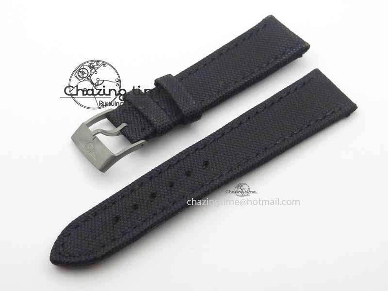 Skyland Avenger Titanium 1:1 Best Edition Gray Numeral Dial On Green Nylon Strap A7750
