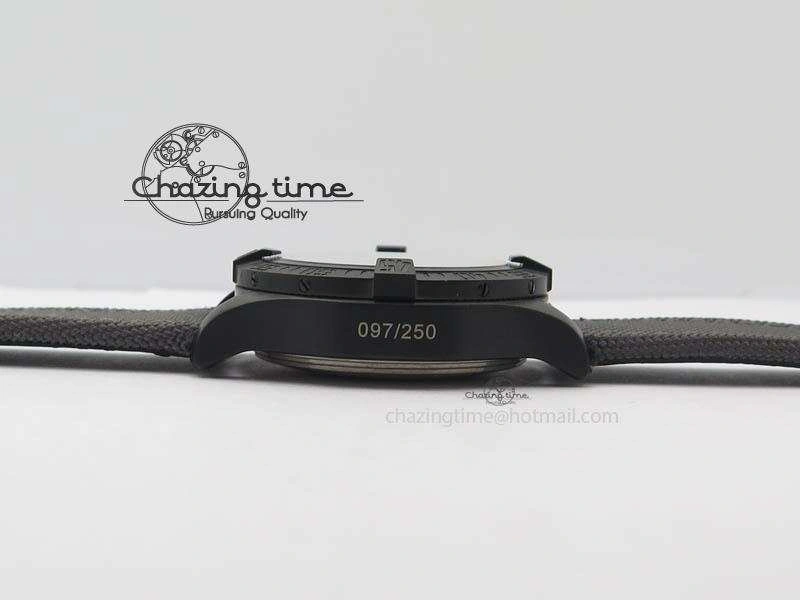 Skyland Avenger Titanium 45mm 1:1 Best Edition Blue MOP Dial On Nylon Strap A7750