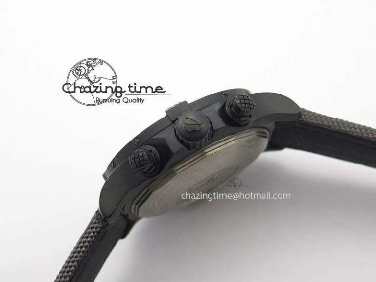 Skyland Avenger Titanium 45mm 1:1 Best Edition Blue MOP Dial On Nylon Strap A7750