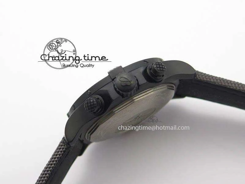 Skyland Avenger Titanium 45mm 1:1 Best Edition Blue MOP Dial On Nylon Strap A7750