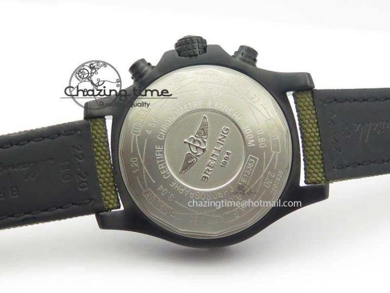 Skyland Avenger Titanium 45mm 1:1 Best Edition Forged Carbon Dial On Nylon Strap A7750