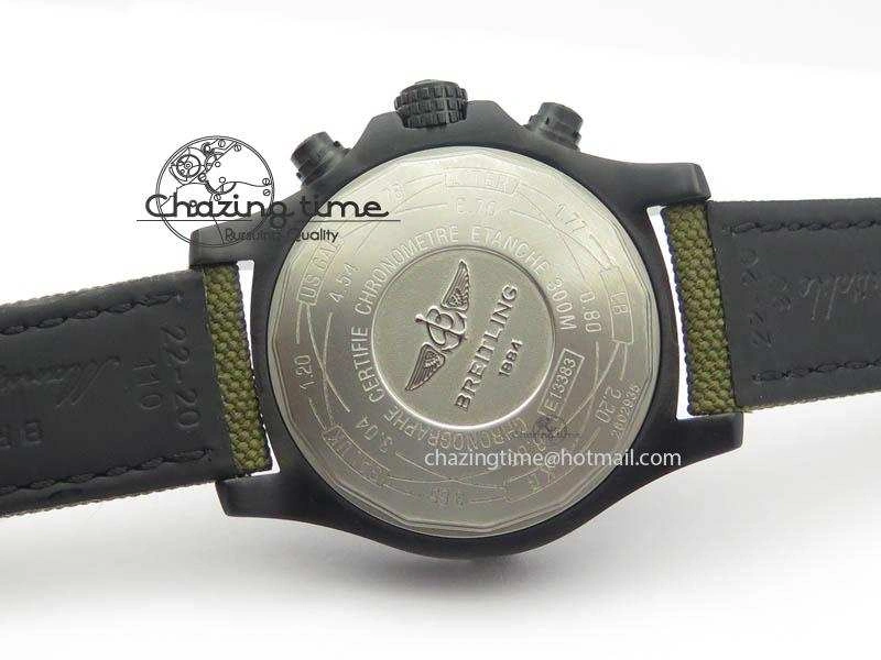 Skyland Avenger Titanium 45mm 1:1 Best Edition Forged Carbon Dial On Nylon Strap A7750