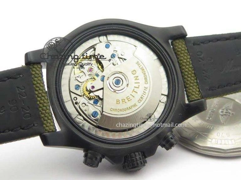 Skyland Avenger Titanium 45mm 1:1 Best Edition Forged Carbon Dial On Nylon Strap A7750