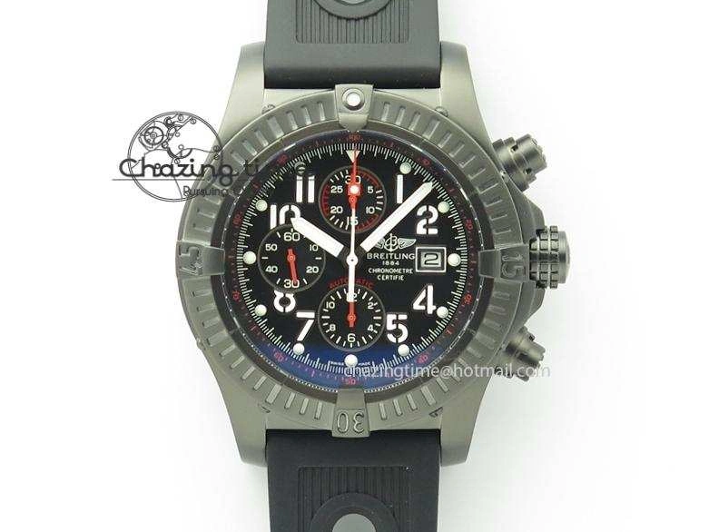 Skyline Avenger H-Maker Best Edition Black Dial On Black Rubber Strap A7750