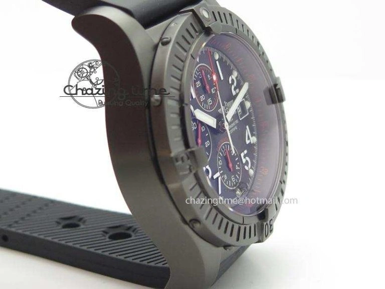 Skyline Avenger H-Maker Best Edition Black Dial On Black Rubber Strap A7750