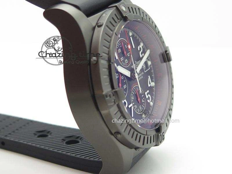 Skyline Avenger H-Maker Best Edition Black Dial On Black Rubber Strap A7750