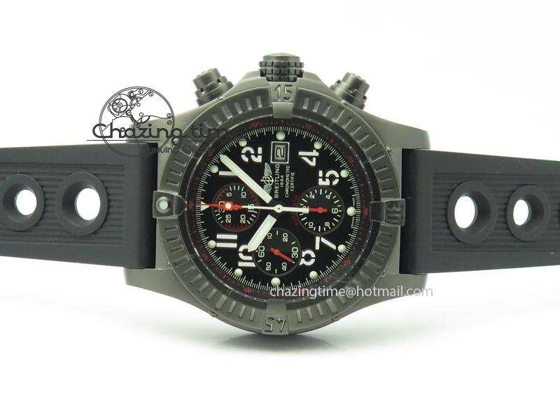Skyline Avenger H-Maker Best Edition Black Dial On Black Rubber Strap A7750