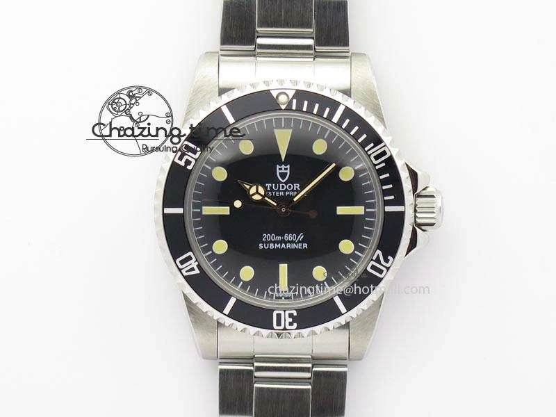 SnowFlake 7016 Submariner JKF Best Edition Black Dial Aged Round Markers A2836