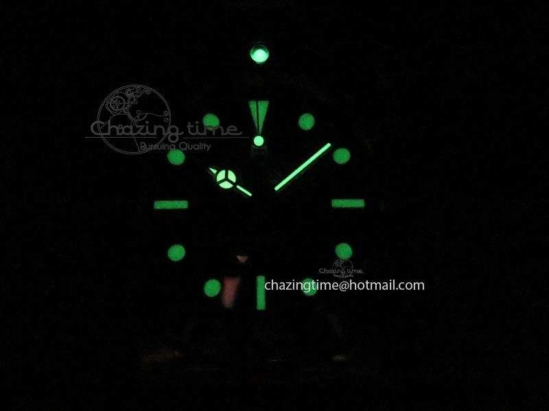 SnowFlake 7016 Submariner JKF Best Edition Black Dial Aged Round Markers A2836