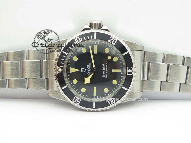 SnowFlake 7016 Submariner JKF Best Edition Black Dial Round Markers A2836
