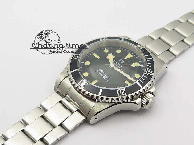 SnowFlake 7016 Submariner JKF Best Edition Black Dial Round Markers A2836