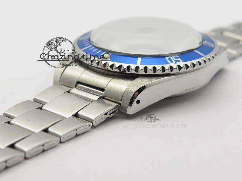 SnowFlake 7016 Submariner JKF Best Edition Blue Dial Round Markers A2836