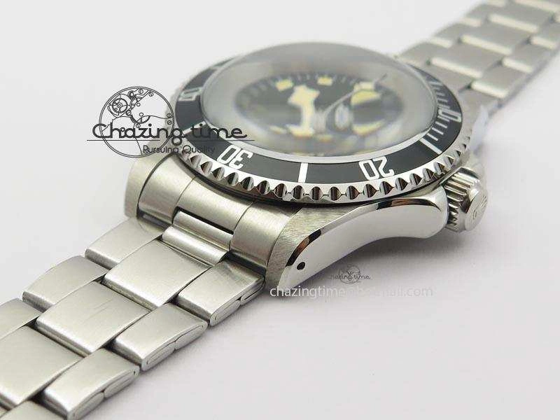 SnowFlake 9401 Submariner JKF Best Edition Black Dial Square Markers A2836