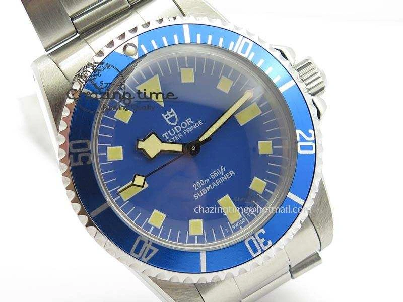 SnowFlake 9401 Submariner JKF Best Edition Blue Dial Square Markers A2836